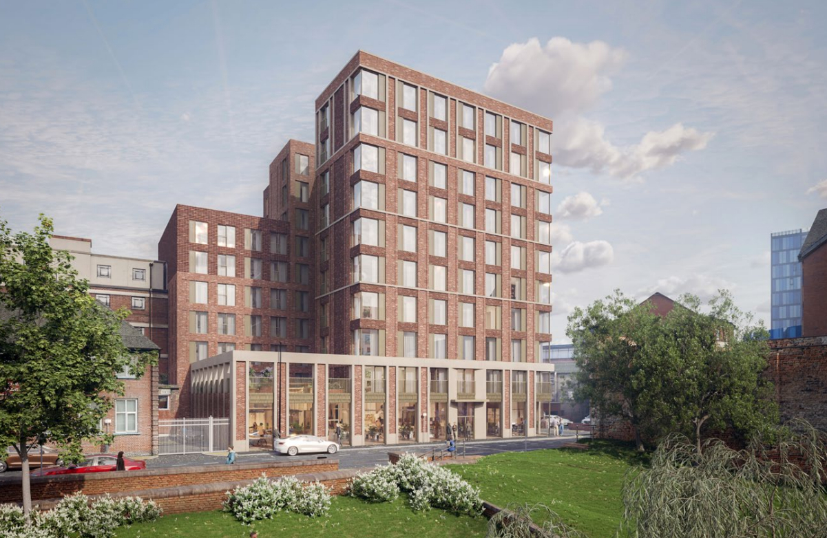 More than 100 new homes to replace rundown business centre in